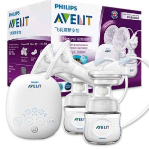 Máy hút sữa Philips Avent hoa tuyết điện đôi SCF303/01