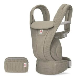 Địu cho bé Ergobaby Omni Deluxe Mesh, Soft Olive