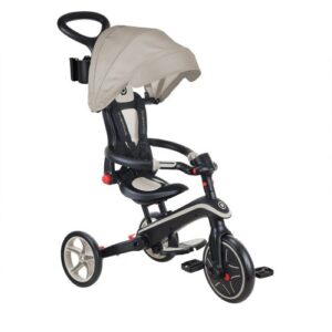 Xe đạp 3 bánh Globber Explorer Trike 4 in 1 từ 10 tháng – 5 tuổi, Taupe