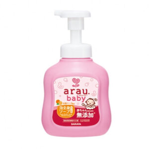 Bọt tắm gội thảo mộc Arau Baby – chai 450ml