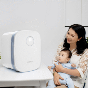 Máy tiệt trùng sấy khô khử mùi bằng tia UV Ecomom 202 Pro Advanced, Blue