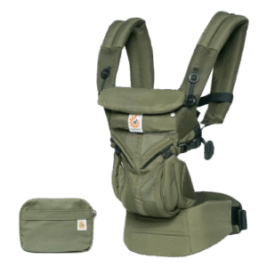 Địu cho bé Ergobagby Omni 360 Cool Air Mesh, Khaki Green