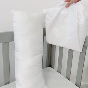 Drap chống thấm nước cho gối tựa lưng cho mẹ bầu Mongsure, màu trắng