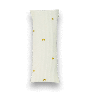 Gối tựa lưng cho mẹ bầu Mongsure, thêu trăng sao Moon and star