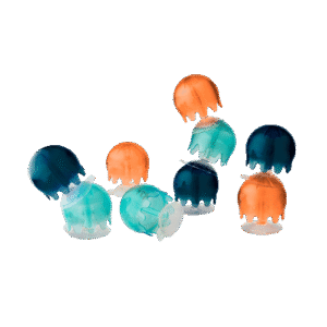 Bộ đồ chơi cho bé trong nhà tắm Boon Bath JELLIES