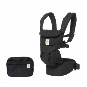 Địu cho bé Ergobaby Omni 360 Cotton, Pure Black