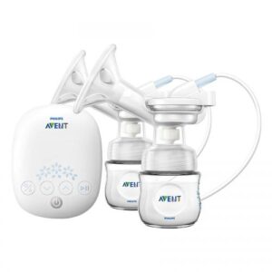 Máy hút sữa Philips Avent hoa tuyết điện đôi SCF303/01