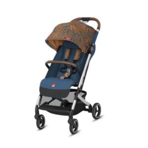 Xe đẩy gấp gọn GB Qbit + All-City Colors Fashion Edition, Atlantic Orange