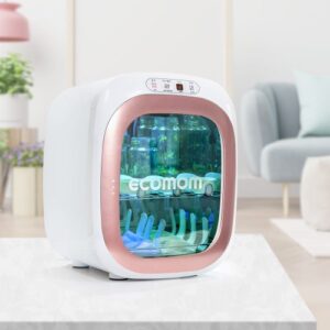 Máy tiệt trùng sấy khô khử mùi bằng tia UV Ecomom ECO-22 Plus, Pink