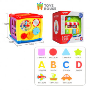 Hộp lập phương thả khối có đàn nhạc – đồ chơi tiền giáo dục cho bé – ToysHouse