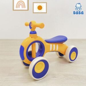 Xe chòi chân Circle Sasa màu vàng