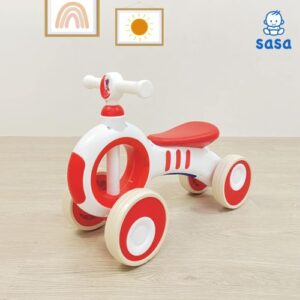 Xe chòi chân Circle Sasa màu đỏ