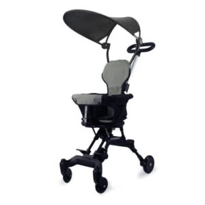 Xe đẩy 4 bánh gấp gọn kèm mái