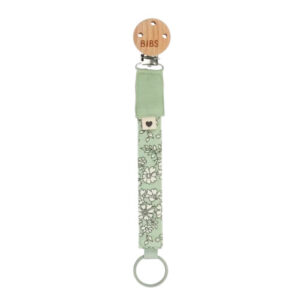 Dây đeo ty ngậm BIBS x Liberty Pacifier Clip Capel, Sage