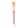 Dây đeo ty ngậm BIBS x Liberty Pacifier Clip Eloise, Blush