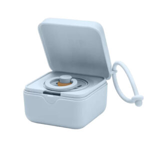 Hộp đựng ty ngậm BIBS Pacifier Box, Baby Blue