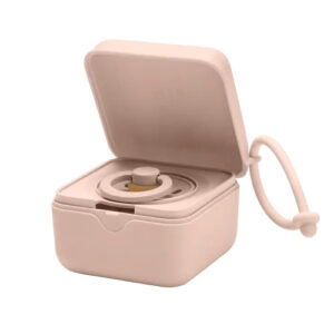 Hộp đựng ty ngậm BIBS Pacifier Box, Blush