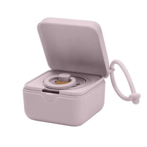 Hộp đựng ty ngậm BIBS Pacifier Box, Dusky Lilac