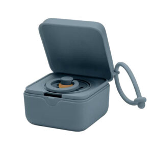 Hộp đựng ty ngậm BIBS Pacifier Box, Petrol