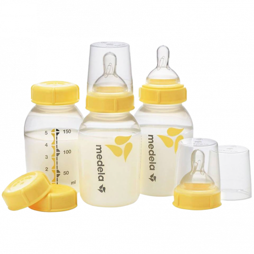 Set 3 bình sữa và núm ti Medela nhập Mỹ