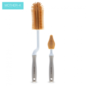 Bộ cọ bình sữa, núm ti Silicone Mother-K
