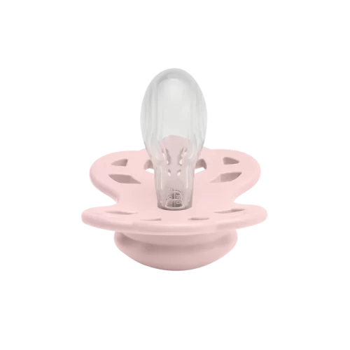 Ty ngậm núm đối xứng Silicone BIBS Pacifier Infinity Symmetrical Size 1 (0-6 tháng), Blossom