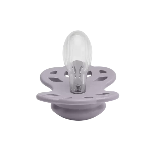 Ty ngậm núm đối xứng Silicone BIBS Pacifier Infinity Symmetrical Size 1 (0-6 tháng), Fossil Grey
