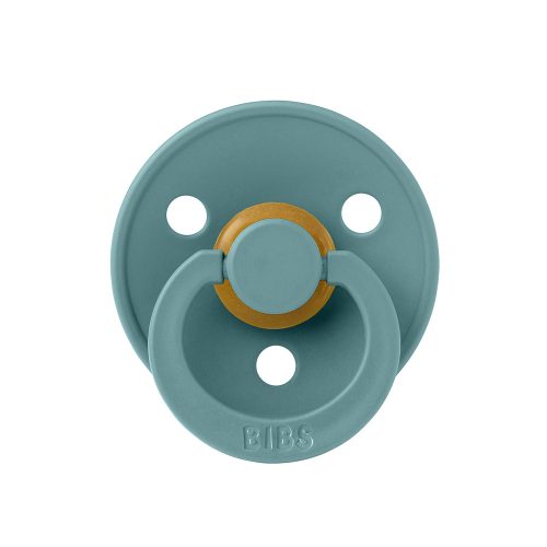 Ty ngậm núm tròn cao su tự nhiên BIBS Pacifier Colour Latex Size 1 từ 0-6 tháng tuổi, Island Sea