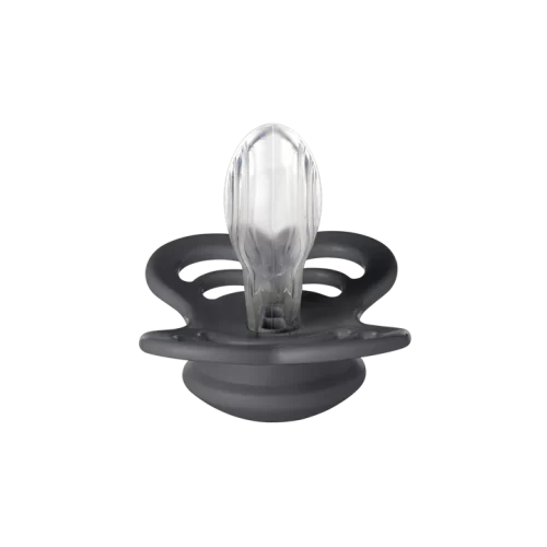 Ty ngậm núm đối xứng Silicone BIBS Pacifier Supreme Size 1 (0-6 tháng), Iron
