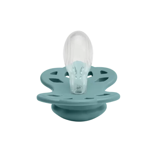 Ty ngậm núm đối xứng Silicone BIBS Pacifier Infinity Symmetrical Size 1 (0-6 tháng), Island Sea