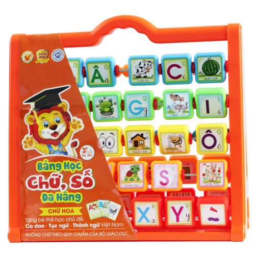 Bảng chữ số đa năng – Mẫu 1: Chữ hoa