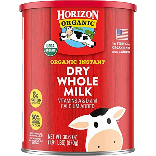 Sữa tươi nguyên kem dạng bột Horizon Organic Dry Whole Milk 870g