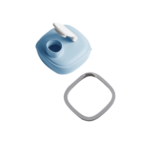 Nắp bình uống Hegen và Seal làm kín, Blue
