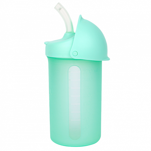 Bình tập uống silicone Boon SWIG 270ml, màu Mint