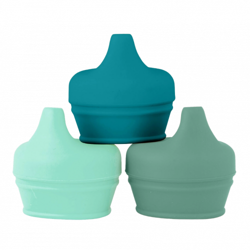 Bộ nắp bình uống nước Boon SNUG SPOUT, màu Green