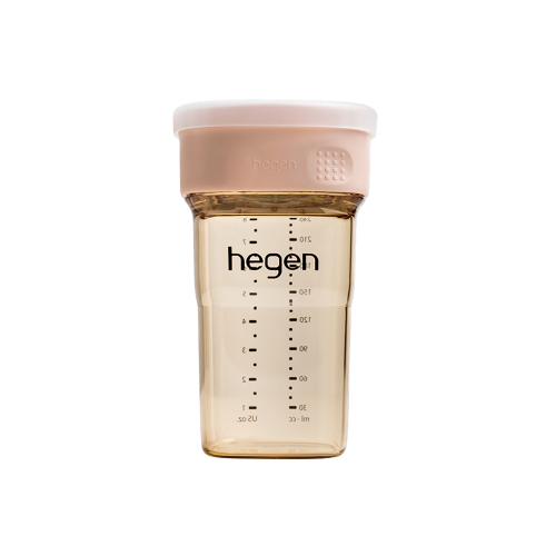 Bình tập uống Hegen PPSU All-Rounder Cup 240ml, Pink