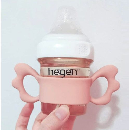 Tay cầm bình Silicon cánh tiên Original Love màu hồng