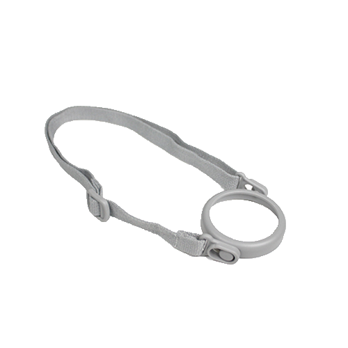 Vòng cổ và Dây đeo Bình uống nước Grosmimi Straw Cup Strap, màu Silver