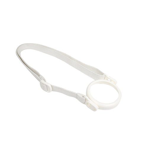 Vòng cổ và Dây đeo Bình uống nước Grosmimi Straw Cup Strap, màu Trắng