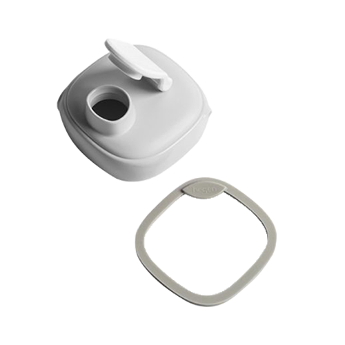 Nắp bình uống Hegen và Seal làm kín, Grey