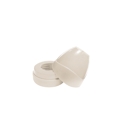 Nắp và vòng cổ bình sữa Grosmimi Cap&Ring, màu Cream Beige