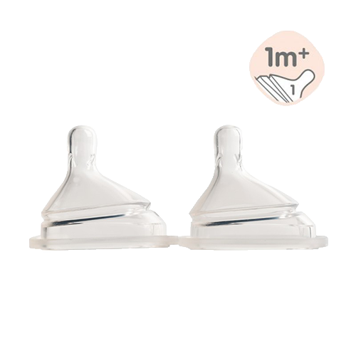 Bộ 2 Núm ti Hegen size S từ 1 – 3 tháng