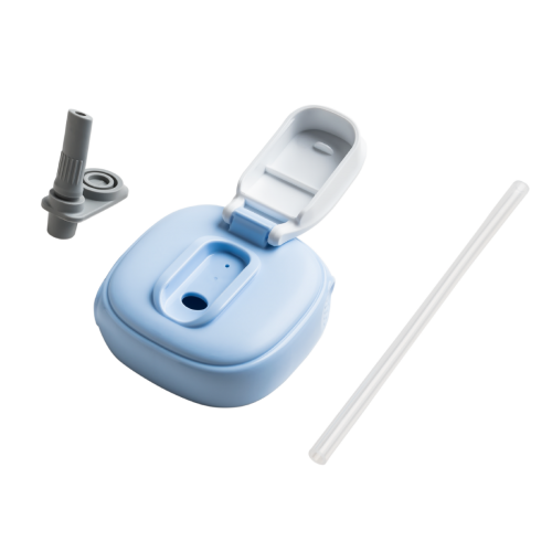 Bộ phụ kiện bình tập uống Hegen Straw Spout, Blue