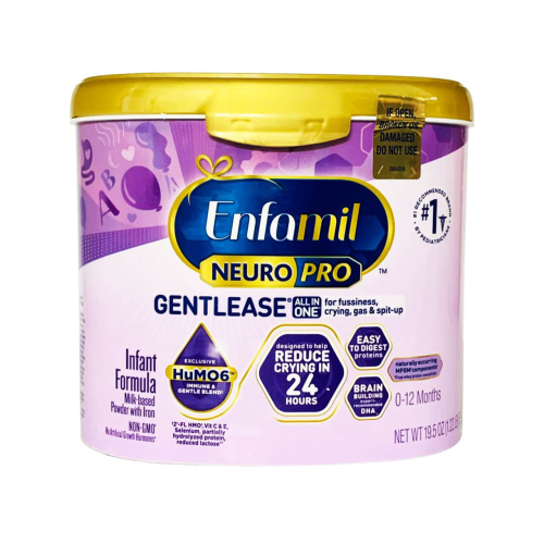Sữa Enfamil Neuro Gentlease tím 0 – 12 tháng, hộp 553g