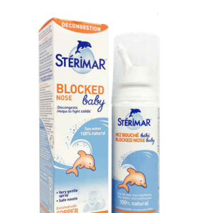 Xịt thông mũi cho bé Sterimar Blockes Nose Baby 50ml