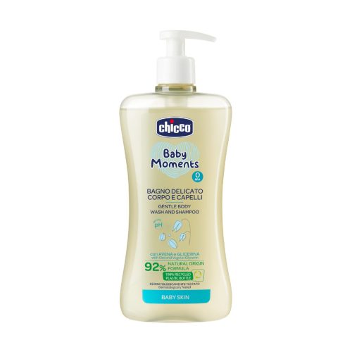 Sữa tắm gội chiết xuất yến mạch Chicco 0M+ 500ml