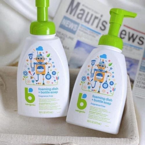 Nước rửa bình sữa Babyganics