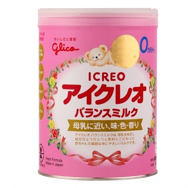 SPDD CÔNG THỨC GLICO ICREO BALANCE MILK SỐ 0 HỘP 800g
