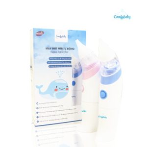 Máy vệ sinh mũi cho bé chạy pin Comfybaby màu xanh