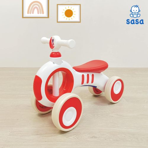 Xe chòi chân Circle Sasa màu đỏ
